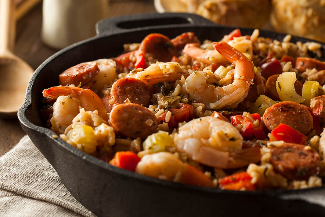 Паэлья с морепродуктами